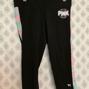 VS pink crop leggings